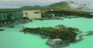 Complejo de la Laguna Azul Blue Lagoon. Islandia.