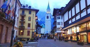 Cortina d' Ampezzo. Belluno. Véneto. Italia.