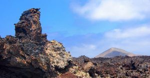 Cráteres de Montañas de Fuego. Parque Nacional de Timanfaya. Lanzarote. Islas Canarias.