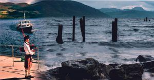 Crucero por el Lago Ness. Higlands, Tierras Altas de Escocia.