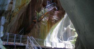 Cueva de las Gorges du Pont du Diable. La Vernaz. Alta Saboya. Auvernia-Ródano-Alpes.
