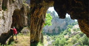 Cueva de Travertino en la Sierra de Cazorla. Jaén, Andalucía.