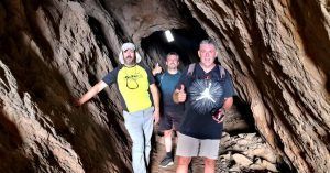 Cueva Galería de la Veta Minera. Paisaje Protegido del Cabezo Gordo. Torre Pacheco. Murcia.