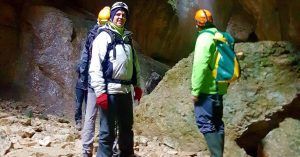 Cueva Palomera, Monumento Natural Ojo Guareña. Las Merindades en Burgos. Castilla y León.
