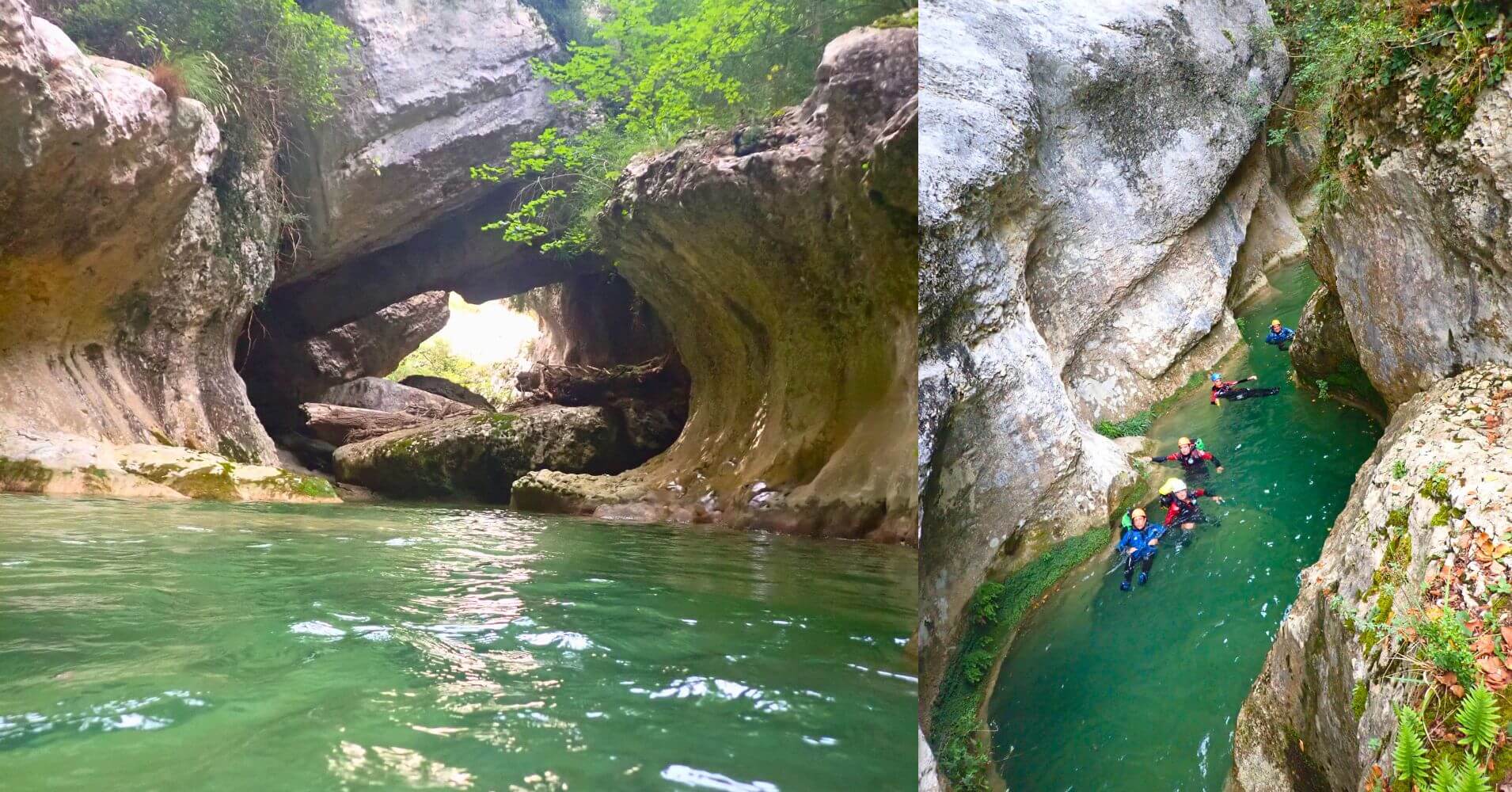 Cuevas y Estrechos del Cañón del Vero, Sierra de Guara, Alquezar, Huesca.