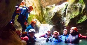 Cuevas y Oscuros del Cañón del Vero, Sierra de Guara, Alquezar. Huesca.