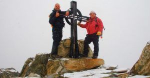 Cumbre de Eggishorn. fiesch, Suiza.