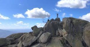 Cumbre de El Yelmo. La Pedriza de El Manzanares. Comunidad de Madrid.