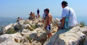 Cumbre del Peñón de Ifach. Calpe, Alicante. Comunidad Valenciana.