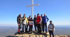 Cumbre del Pico Abantos. Sierra de Guadarrama. El Escorial. Madrid.