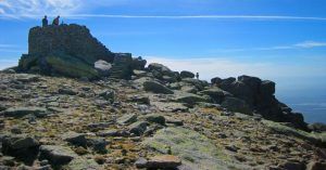 Cumbre del Pico de la Mira. Sierra de Gredos. Ávila. Castilla y León.