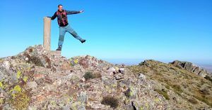 Cumbre del Pico Peñafiel. San Pablo de Los Montes. Toledo.