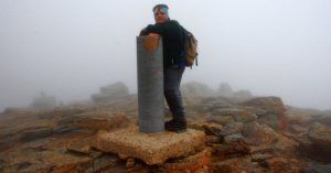 Cumbre del Pico Peñalara. Parque Nacional Sierra de Guadarrama. Madrid.