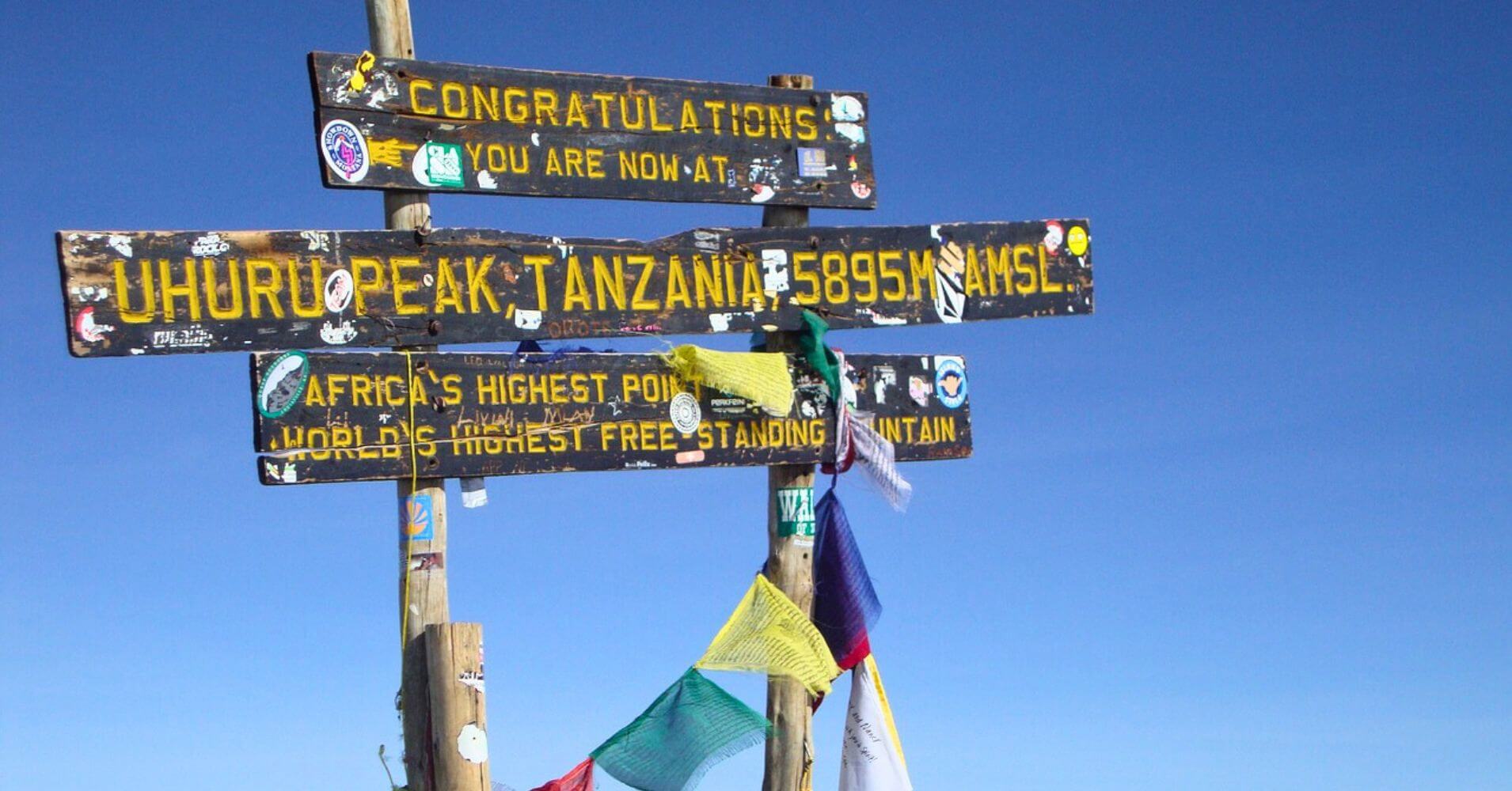 Cumbre del Kilimanjaro. Tanzania.