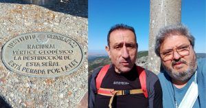 Cumbre y Vértice Geodésico del Cerro Vicente 1430m. Montes de Toledo. Las Navillas. Menasalbas, Castilla la Mancha.