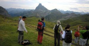Descanso en el Col des Moines. Huesca, Aragón. España.