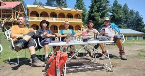 Descanso en el Campamento Base de Fairy Meadow. Nanga Parbat, Pakistán.