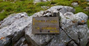 Desvío Cueva Ciloña de la Vía Ferrata de la Hemida. Picos de Europa, Cantabria.