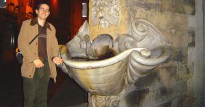 Detalle de Fuente Fiorentina. Cinco días en Florencia. Toscana, Italia.