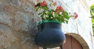 Detalle de Pujols-le-Haut. Nueva Aquitania, Lot y Garona. Francia.