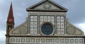 Detalle Santa María de Novella. Cinco días en Florencia. Toscana, Italia.
