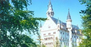 Detalles del Castillo de Neuschwanstein. Baviera, Alemania.