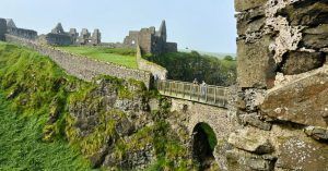 Dunluce Castle. Ruta Juego de Tronos. Irlanda del Norte.