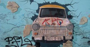 East Side Gallery. Muro de Berlín. Alemania.