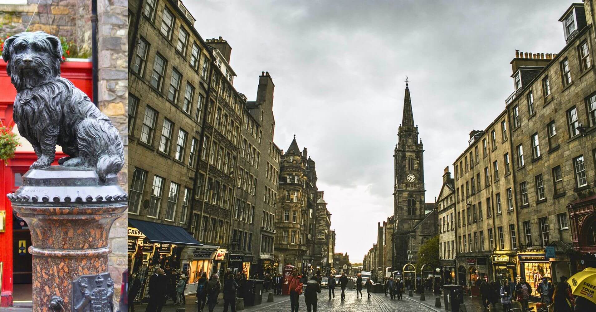 Edimburgo, Royal Mile. Escocia. Reino Unido.