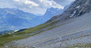 Eiger Trail. Grindelwald, Suiza.