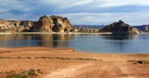 El Lago Powell. Arizona. Utah. Estados Unidos.