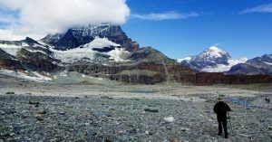 El Monte Cervino Matterhorn Glacier Trail. Sendero de los Glaciares. Zermatt, Suiza.
