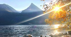 El Nordfjord Fiordo del Norte. Vestlandet en Noruega.