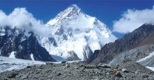 El Pico K2, Pakistán.