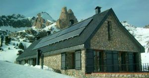 El Refugio de Amitges. Aigües Tortes. Lérida, Catauña.