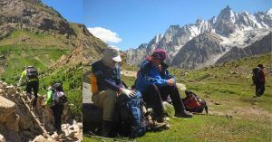 El Trekking Laila Peak, Valle de Hushe. Cordillera del Karakórum, Mosque. Pakistán.