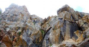 En Antequera. Ferrata del Camorro Bajo o Escaleruela, Málaga.