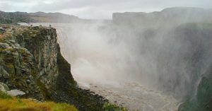 Jökulsárgljúfur Cascada Dettifoss, Islandia.