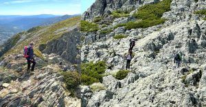 En la Cresta del Dragón. Sierra de Ayllón. Guadalajara, Castilla La Mancha.