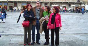En la Plaza San Croce. Florencia. Toscana, Italia.