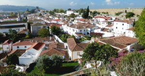 En Óbidos, Villa de las Reinas. Portugal.