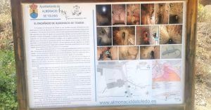 Encañado de Almonacid de Toledo. Castilla La Mancha.