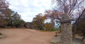 Entorno de la Silla de Felipe II. El Escorial, Madrid.