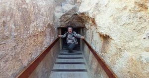 Entrada a las Tumbas de los Faraones de Egipto.