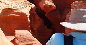 Entrada Antelope Canyon, Cañón del Antílope. Page, Navajo Nation Parks. Arizona, Estados Unidos.