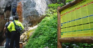 Entrada del Cañón de las Siete Escaleras (Canionul Sapte Scări). Montes Cárpatos. Timisu de Jos. Brasov. Transilvania. Rumanía.