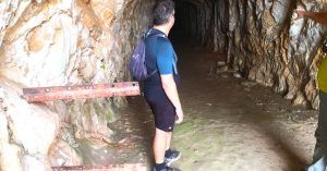 Entrada Túnel Largo del Paisaje Protegido del Cabezo Gordo. Torre Pacheco. Murcia.