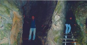 Equipamiento en la Garganta Pokljuka Soteska. Krinica, Alta Carnolia. Gorenjska, Parque Nacional de Trivlav. Eslovenia.