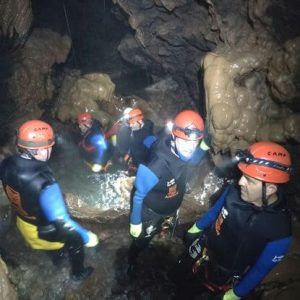 Espeleobarranquismo Cueva de Valporquero.