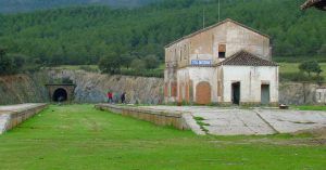 Estación de Santa Quiteria. Vía Verde de la Jara. Toledo. Castilla la Mancha.